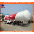 ASME Standard 60, 000 Liters LPG Cooking Gas Tanker Truck Trailer 30mt for Sale